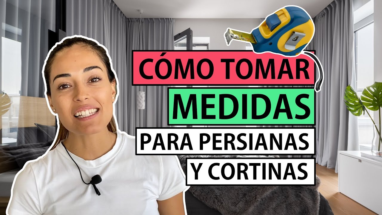 📏 TOMAR MEDIDAS para Persianas y Cortinas | ¡Sigue este manual! ✅