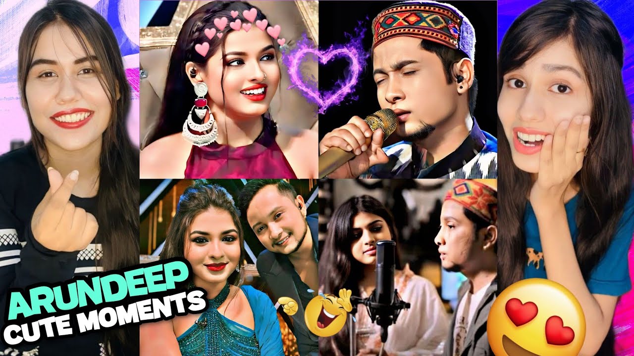 Reaction On  Arunita Kanjilal & Pawandeep Rajan Cute & Funny Moments |#Arundeep❤️😂 @AshmahReaction2