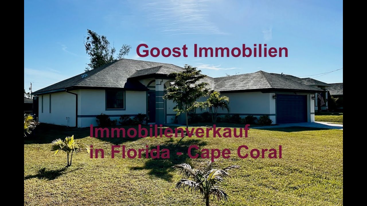 Cape Coral  - SW Florida - Hausvorstellung - Bj.  2018