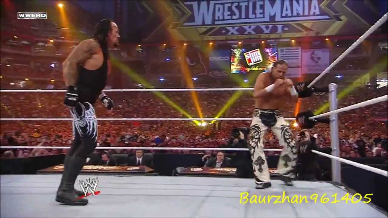 Shawn Michaels Vs. The Undertaker Highlights - HD Wrestemania 26