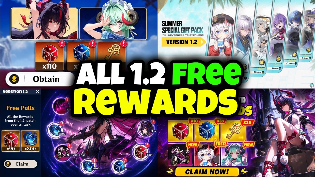 DON'T PULL SHINKU BEFORE CLAIMING ALL THIS FREE STUFF!!! (NTE 1.2)