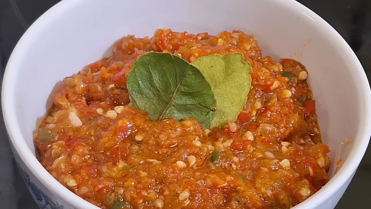 Sabal Tarasi Recipe | น้ำพริกผัด |สไตล์อินโดนีเชีย| by ครัวสุขใจ