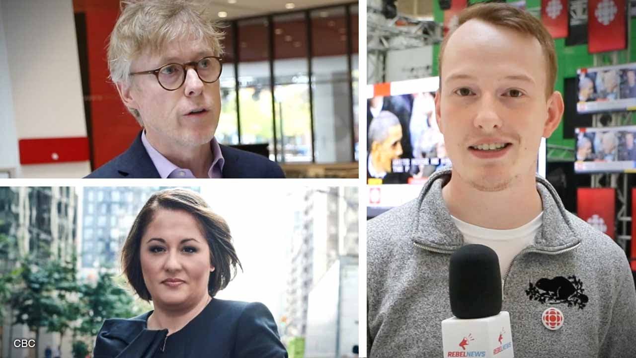 Keean visits CBC HQ for answers on Rosie Barton's lawsuit against the Conservative Party