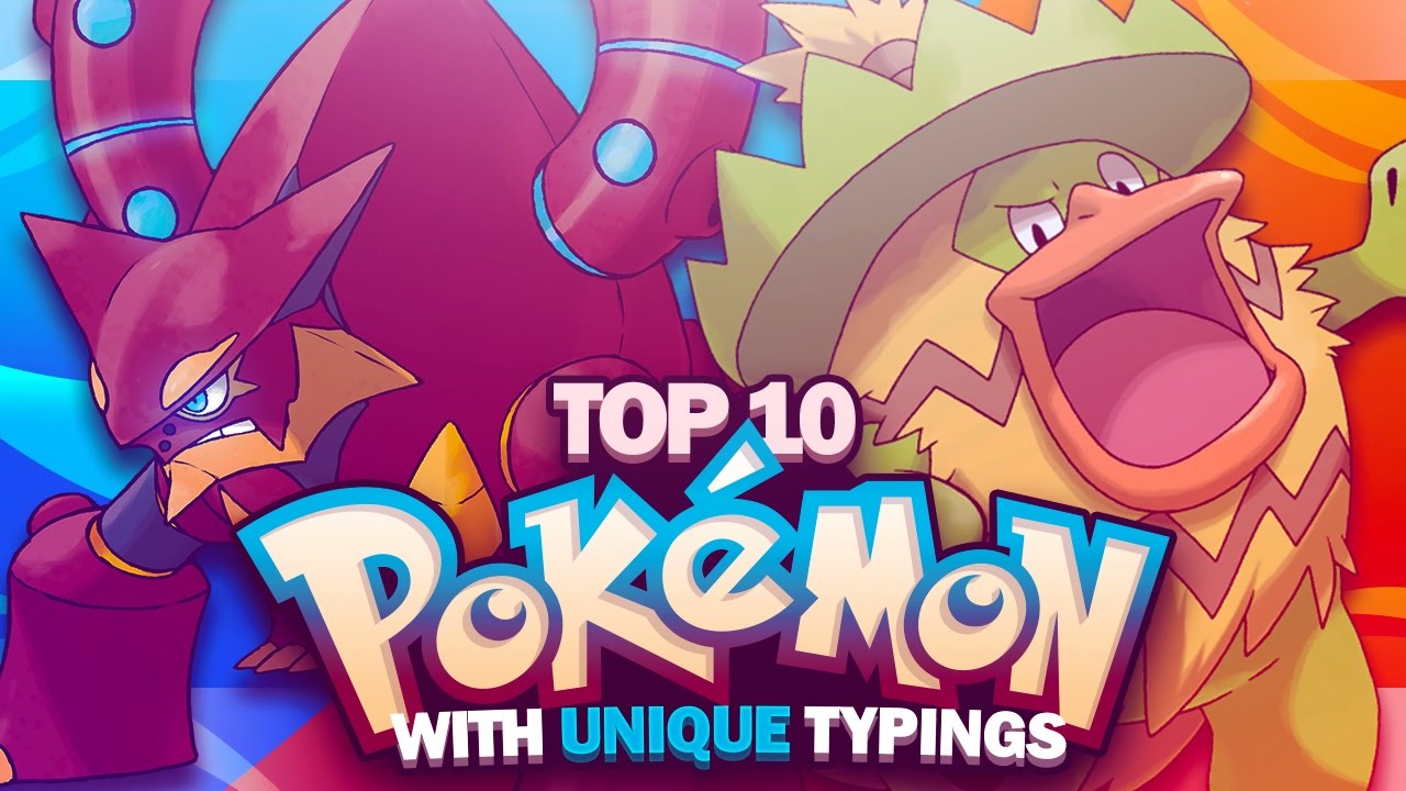 Top 10 Pokemon With Unique Type Combinations - Woopsire