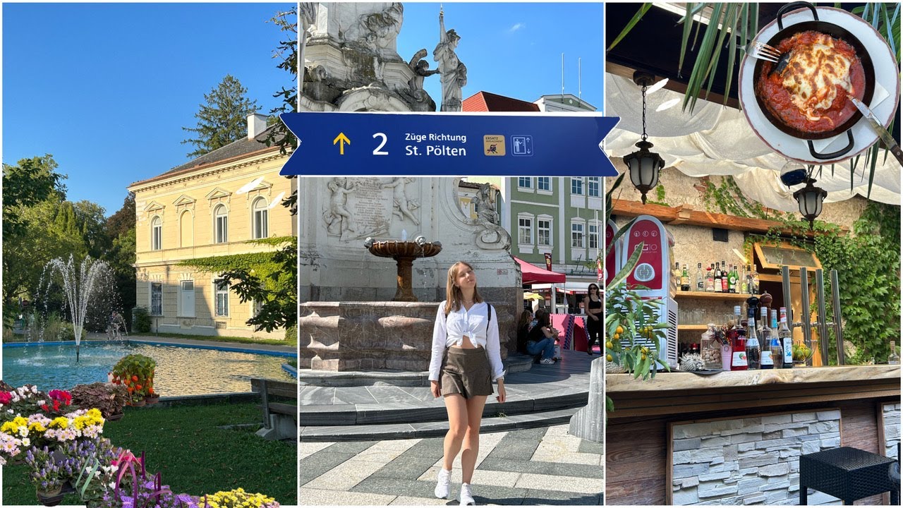 First time in St. Pölten ✨// high school vlog, best Italian restaurant, festival etc! | VLOG