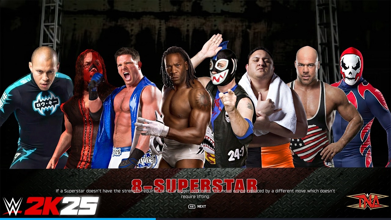 WWE 2K25 Mod Road To 2K26 : TNA Old School In The House