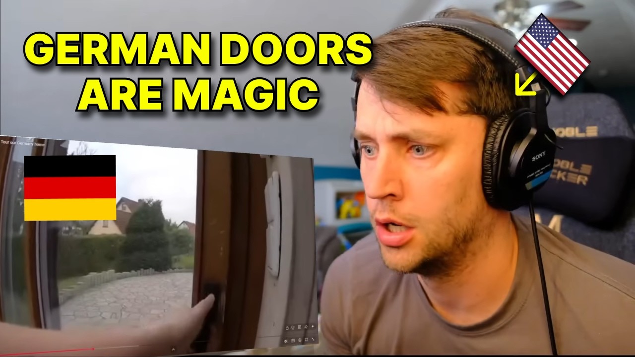 American reacts to a Typical German Home