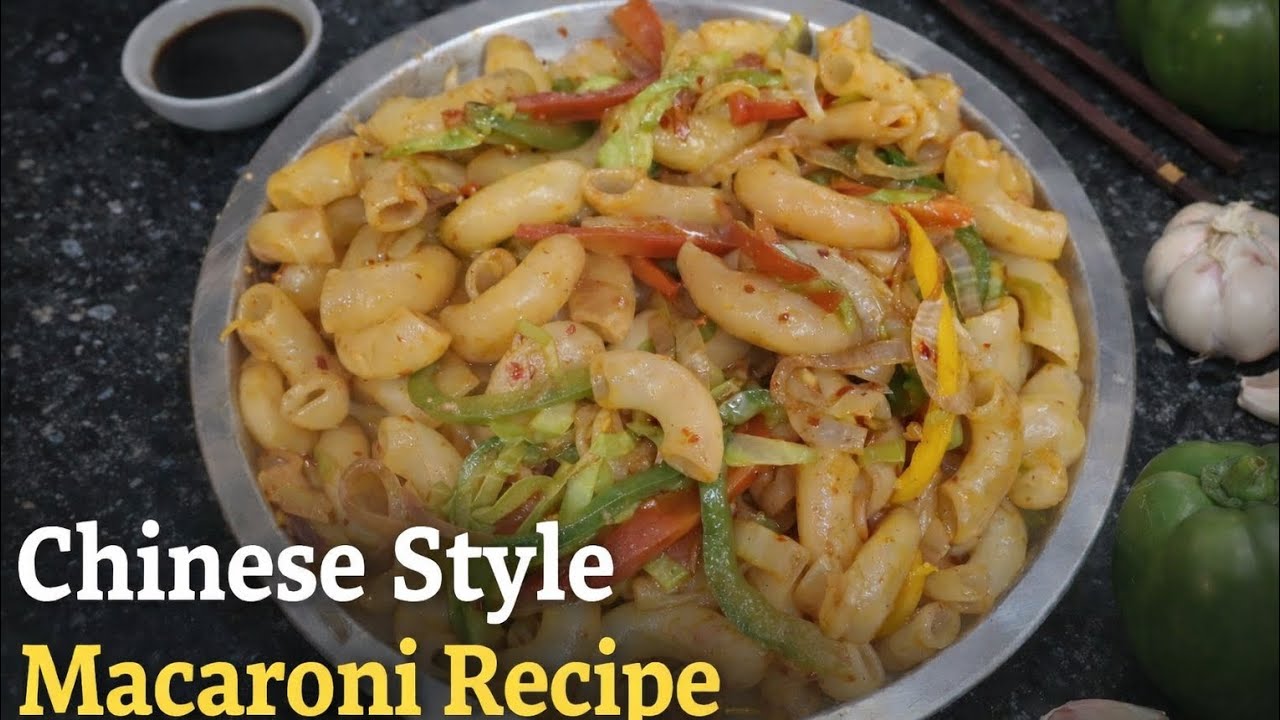 Chinese Pasta | Macaroni Recipe #chinese #recipe 