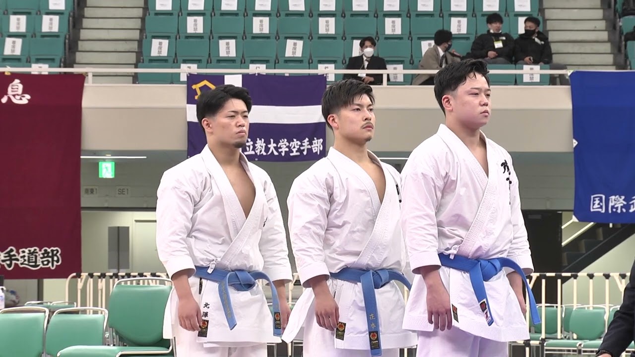 第65回全日本大学　同志社VS帝京（男子団体形決勝）