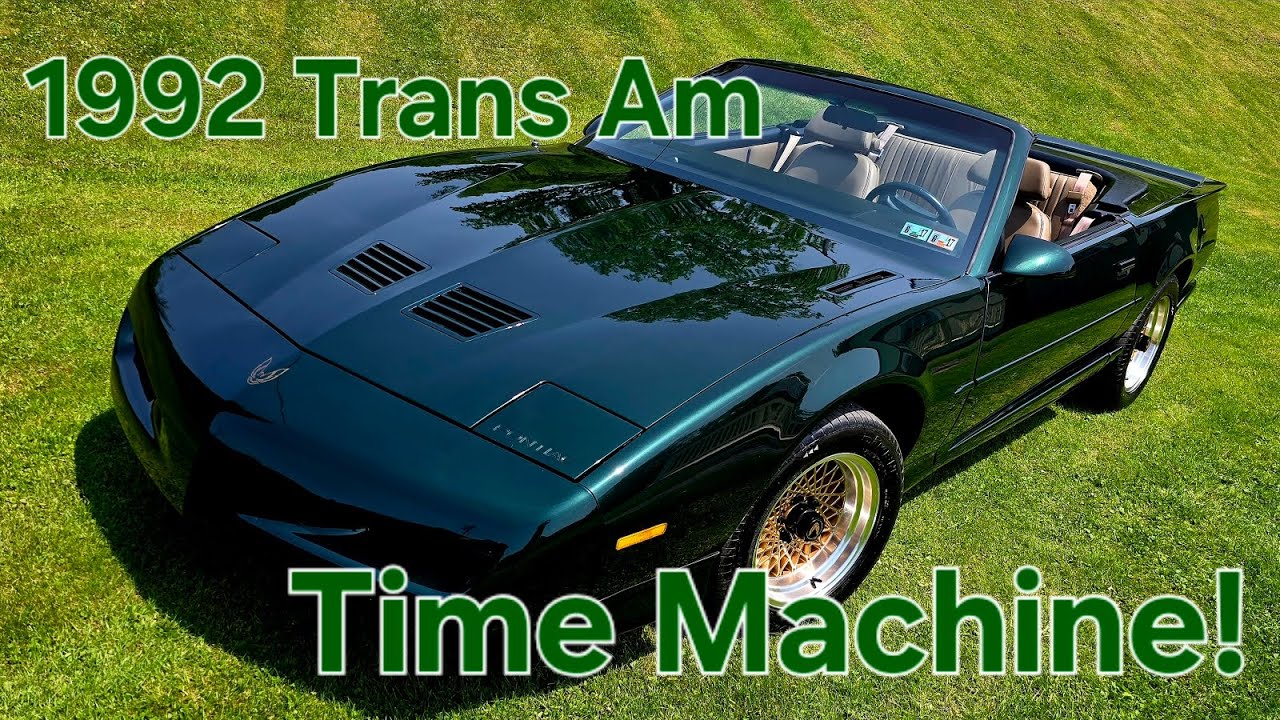 1992 Pontiac Trans Am Rescued!