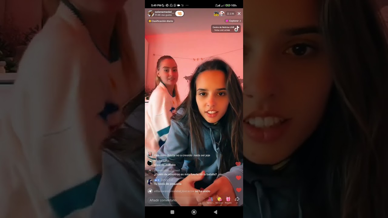 Selene y Carla - Tiktok 07/11/2023 (Segunda Parte)