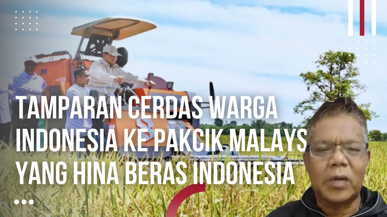 Orang Malaysia Ini Tolak Beras & Hina Menteri Indonesia, Warga Indonesia Beri Balasan Cerdas