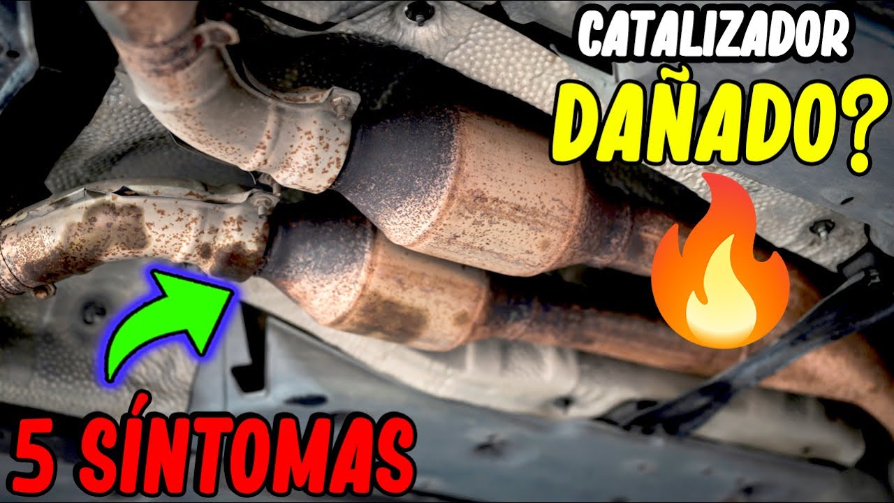 🔥5 SÍNTOMAS y SEÑALES de un CATALIZADOR TAPADO o DAÑADO ⚠ Todo lo que necesitas saber😱😰‼ ASI FALLAN👈