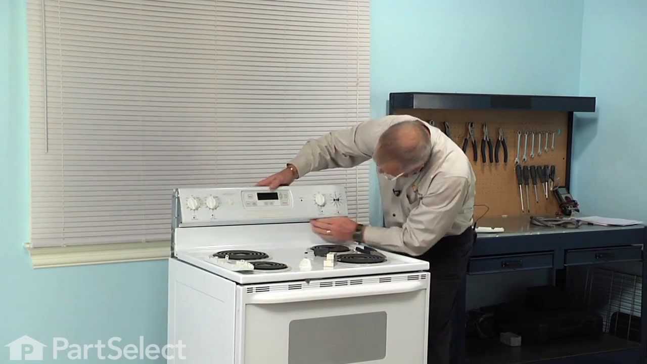 Range/Stove/Oven Repair - Replacing the Element Infinite Switch - 8