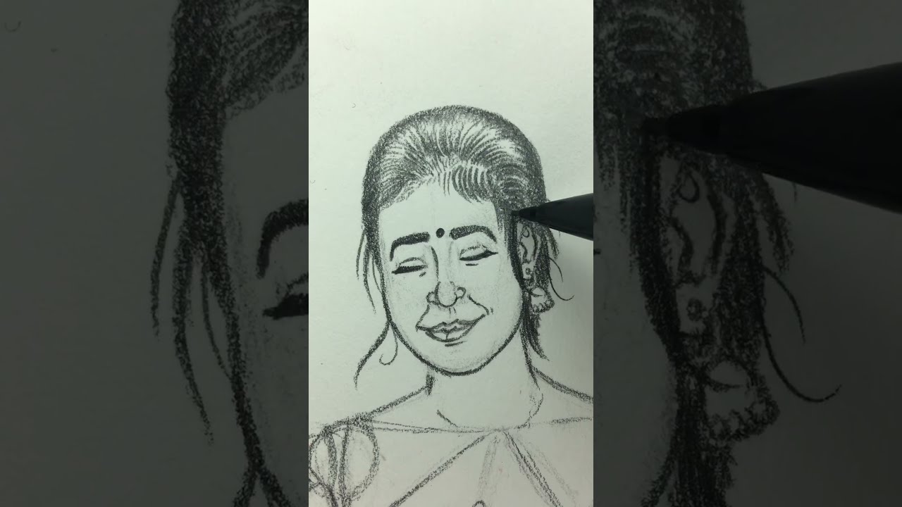 Simple Figure Drawing – Girl Pose 