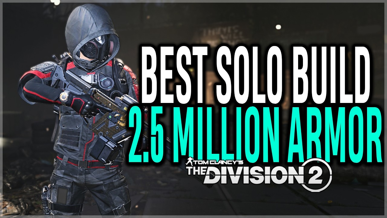 The Division 2 BEST SOLO BUILD to DESTROY Retaliations & BTSU Team 9 on Heroic! (2.5 Million Armor)