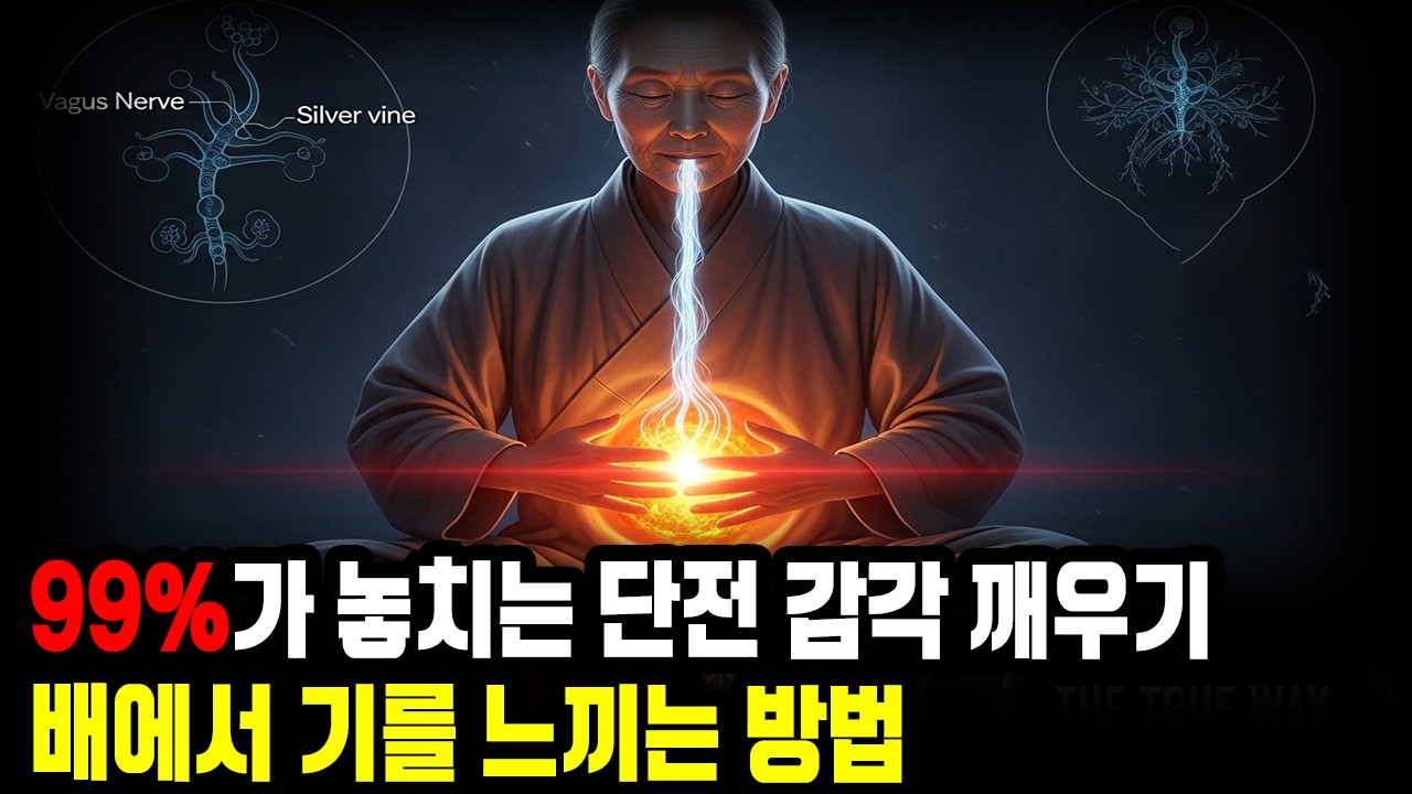 배에서 ‘기’가 느껴진다고? 단전에 기가 모이는 순간｜간단한 단전 기술 공개ㅣ단전호흡ㅣ숨의 예술