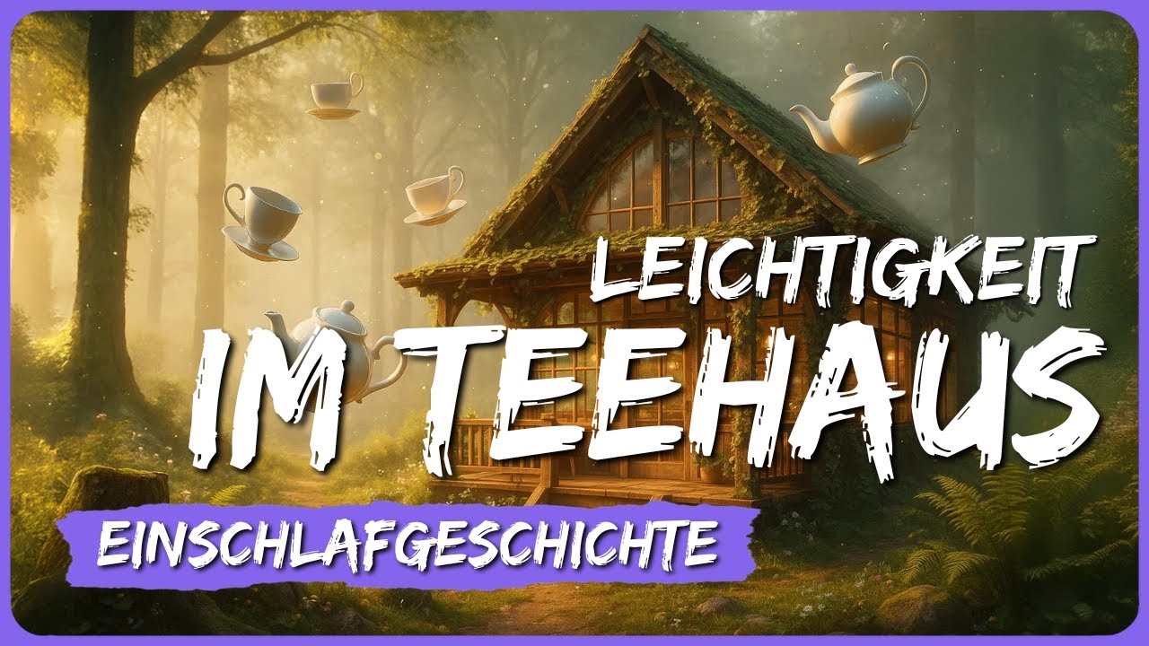 Sanfte Fantasie-Traumreise mit einer weiblichen StimmeㅣLeichtigkeit im Teehaus