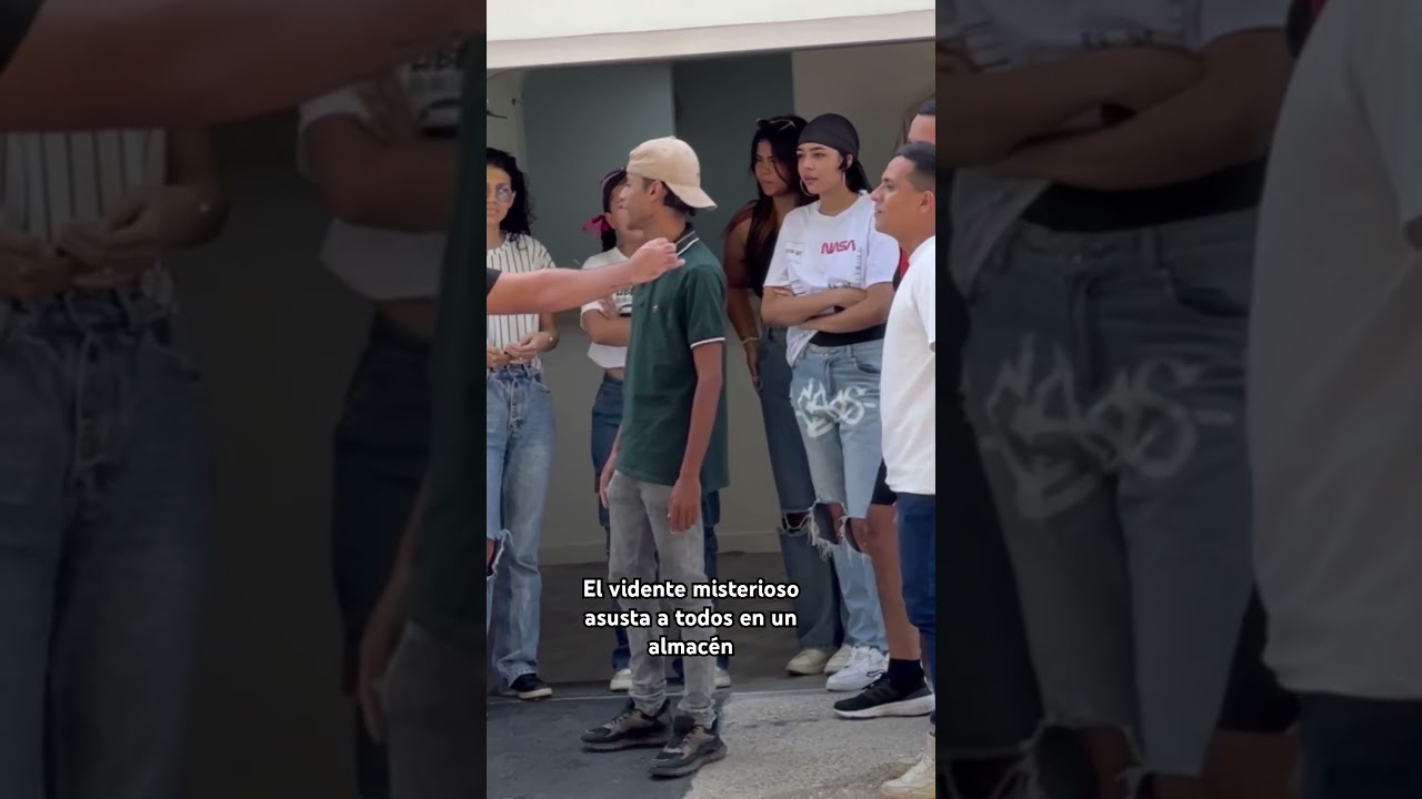 El vidente misterioso asusta a todos en un almac&eacute;n 😂 #humor #comedia #broma