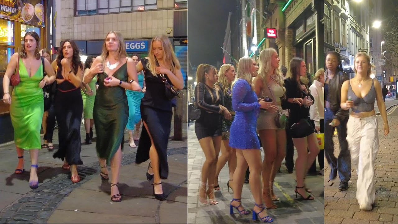 🇬🇧LIVERPOOL CITY NIGHTLIFE ENGLAND 2024