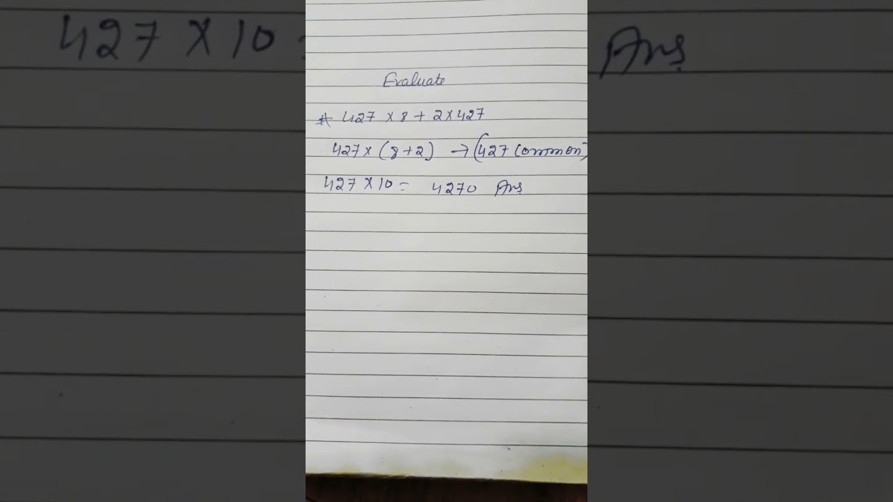 #mathsstudents #tips #tipsandtricks #yt #trending #mathematics #multiplication #evaluate #study