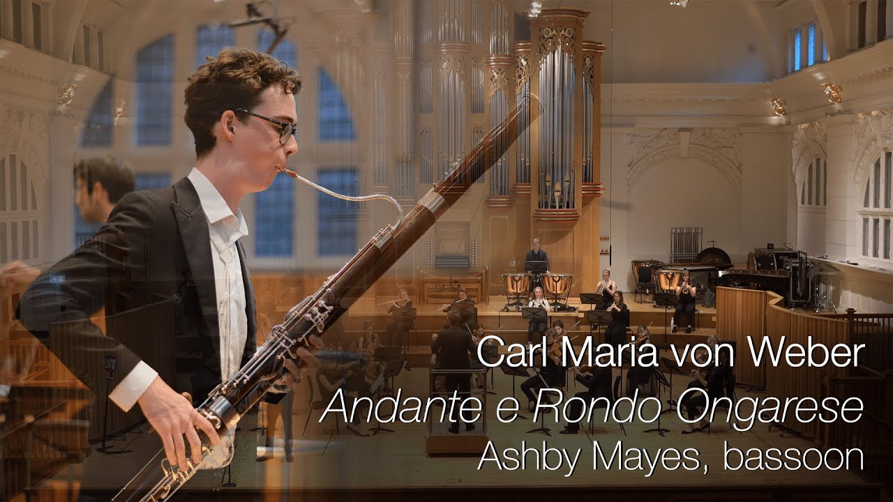 Andante e Rondo Ongarese Op. 35 | Weber | Ashby Mayes, bassoon | Conducted by Ondřej Soukup
