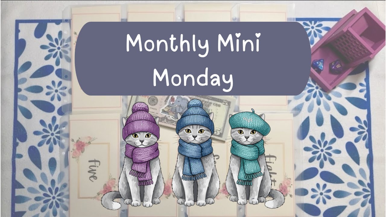 Monthly Mini Monday with Charlie 🐈