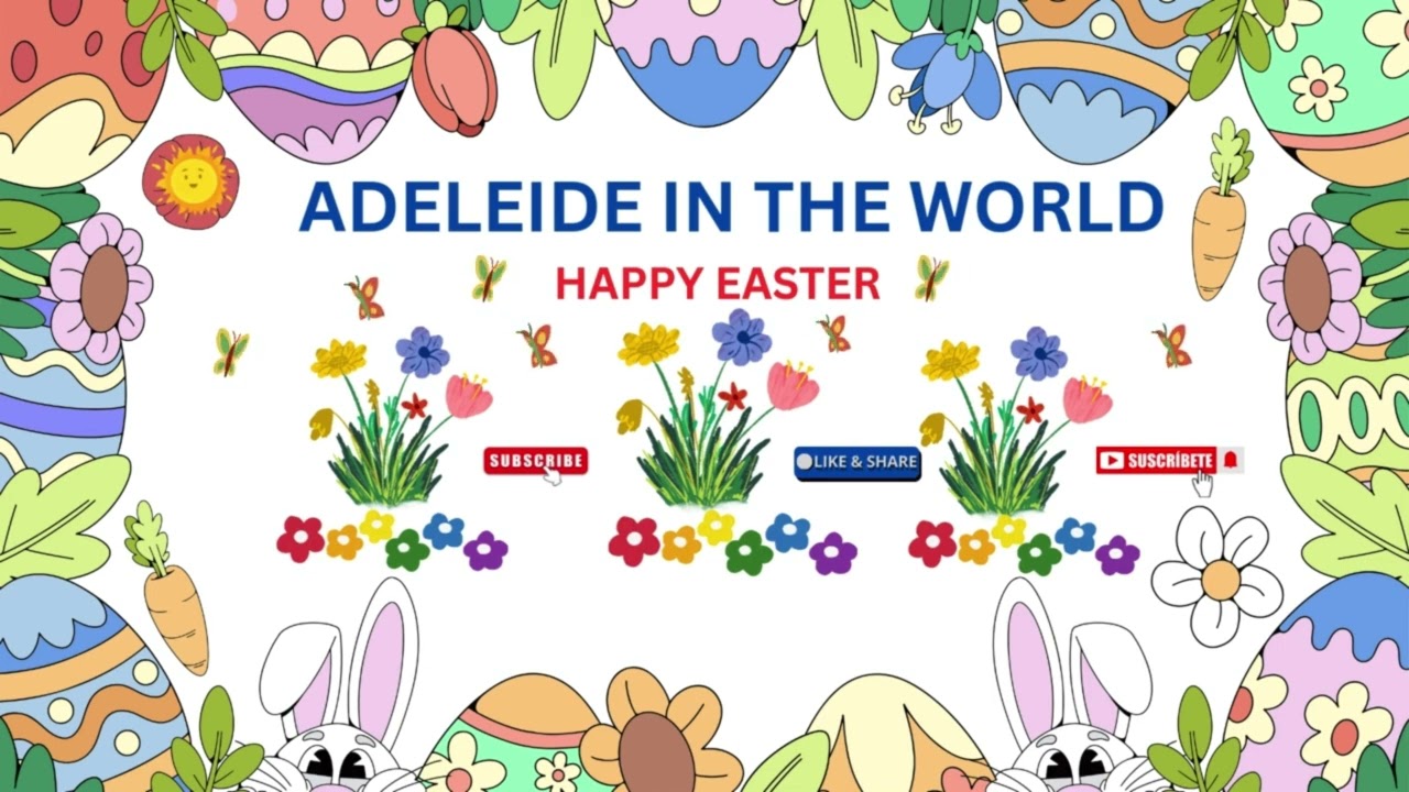 Adeleide in the world Easter songs for children's #song #easter  #song'''