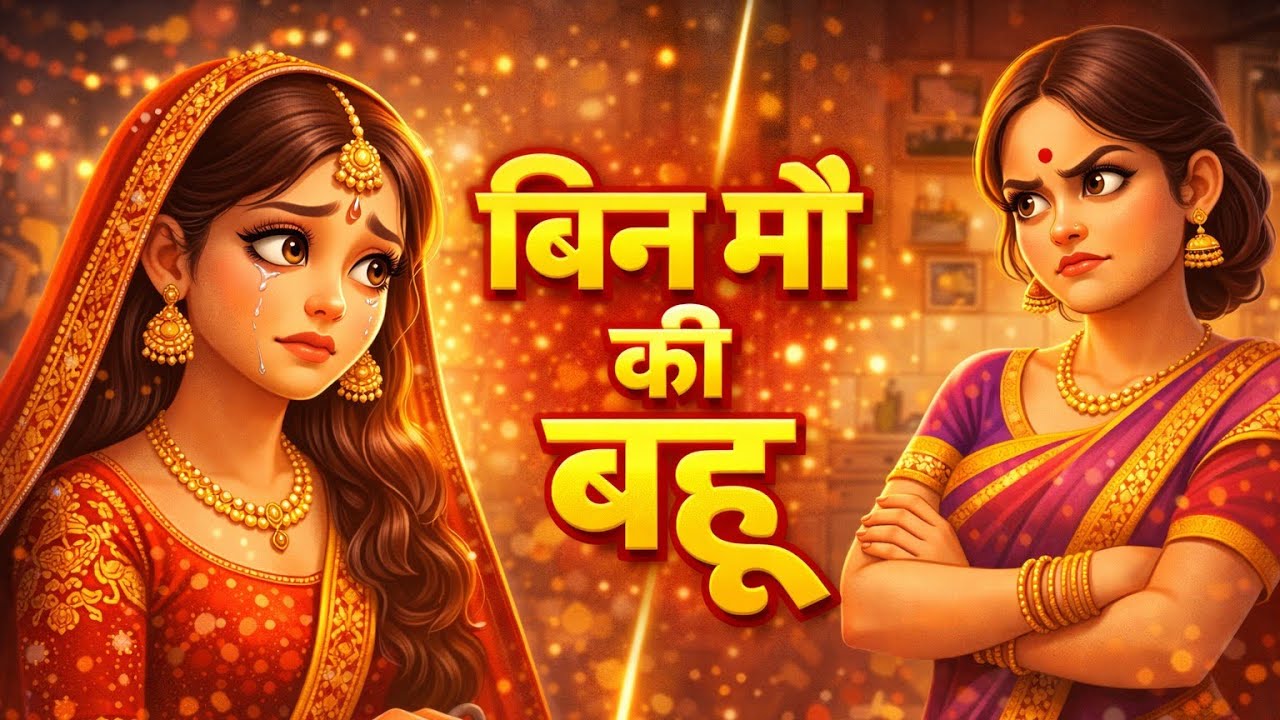 बिन माँ की बहू #cartoon #ai #shorts #animetoons #animecartoon #aishorts #hindi #kahani