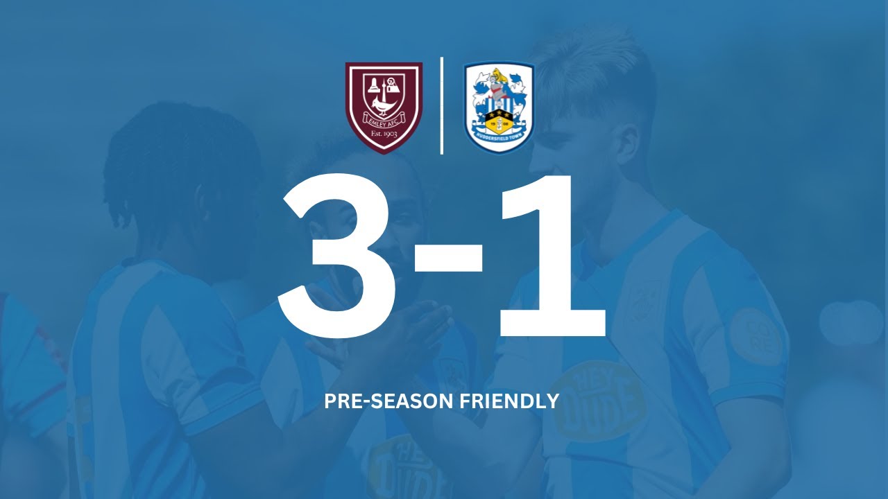 AFC EMLEY WIN 3-1 & SHOCK THE TERRIERS !!!!