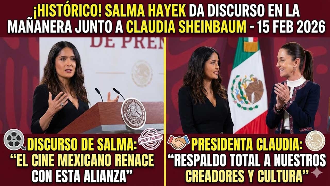 Salma Hayek destroza a la derecha Me ha tocado y sentir el cambio