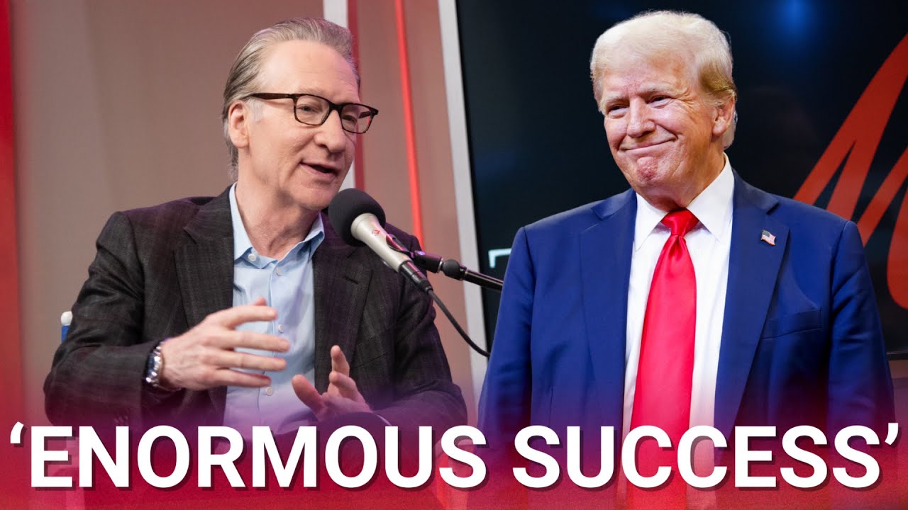 Bill Maher heaps praise on Donald Trump's 'enormous success' as president