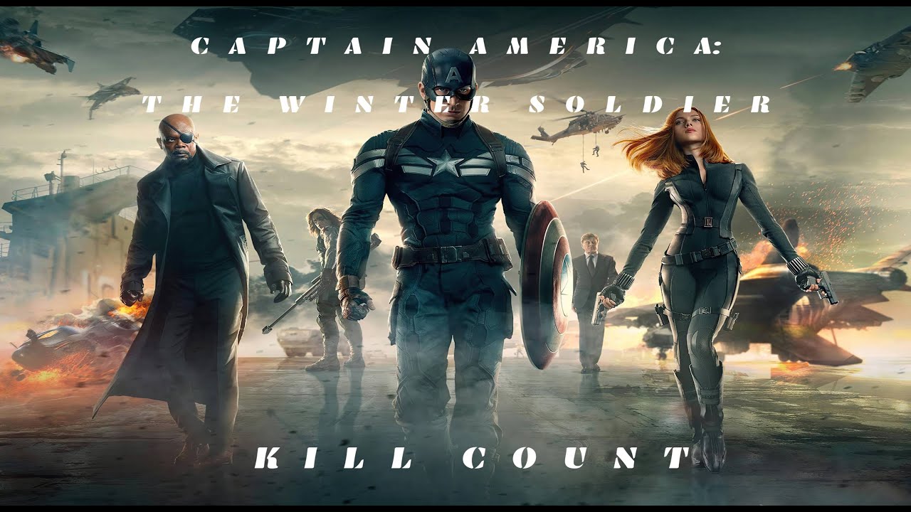 Todas las Muertes - Captain America: The Winter Soldier (2014) Kill Count