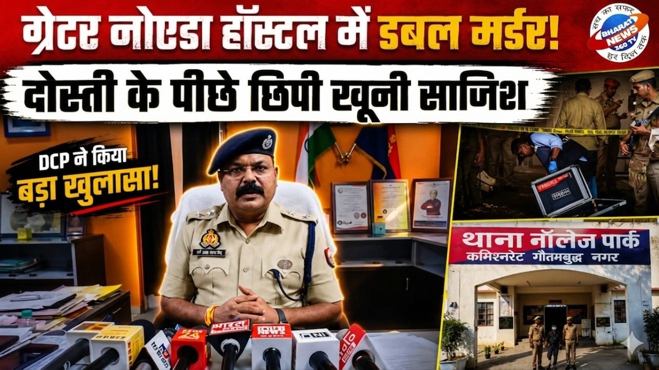 Double Murder Expose in Greater Noida Hostel: Revenge, Alcohol & A Deadly Shovel Attack Solved
