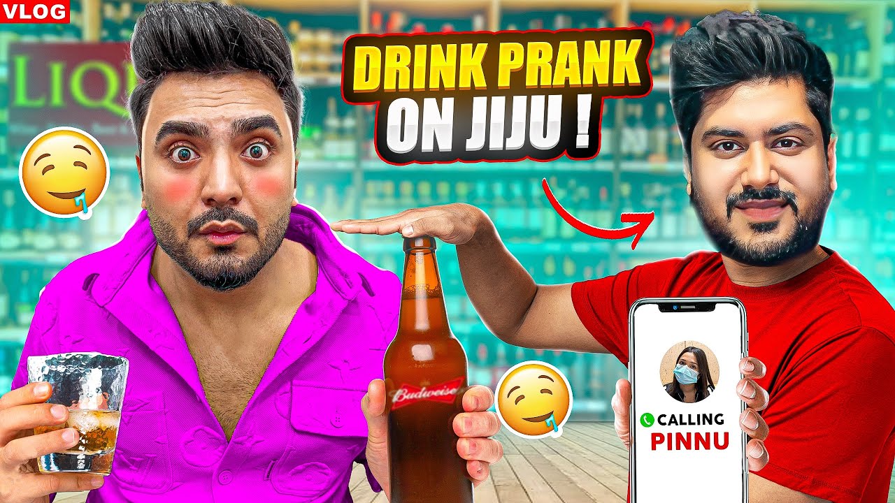 Drunk prank on jiju😍komal rone lg gyi