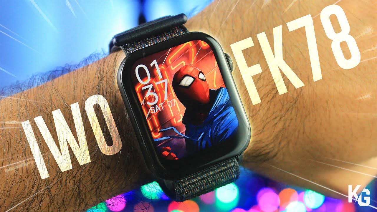 ⌚ IWO FK78 Smartwatch Review en Español | Smartwatch Barato y Bueno | KING GORY