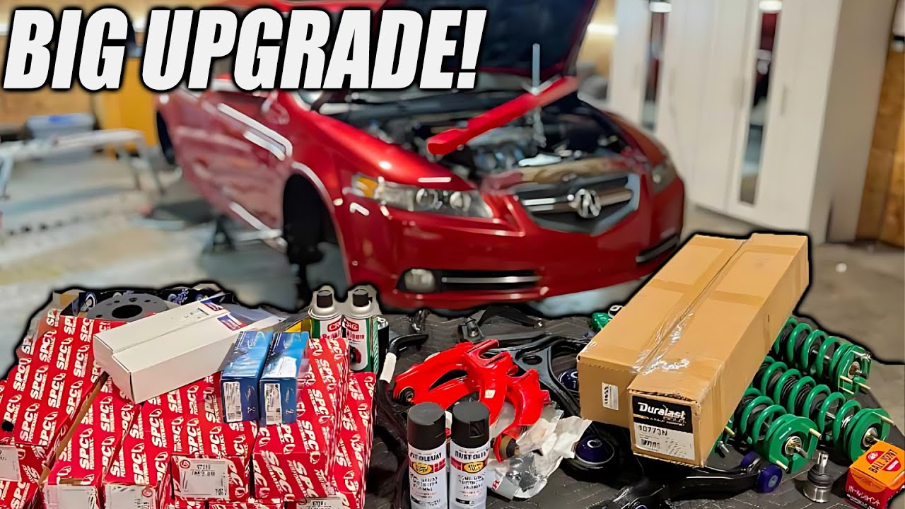 MASSIVE Suspension Upgrade for my Acura tl type s Part 2