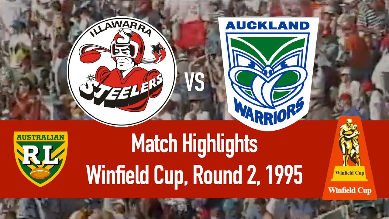 Illawarra Steelers vs Auckland Warriors | 1995, Round 2 | HIGHLIGHTS