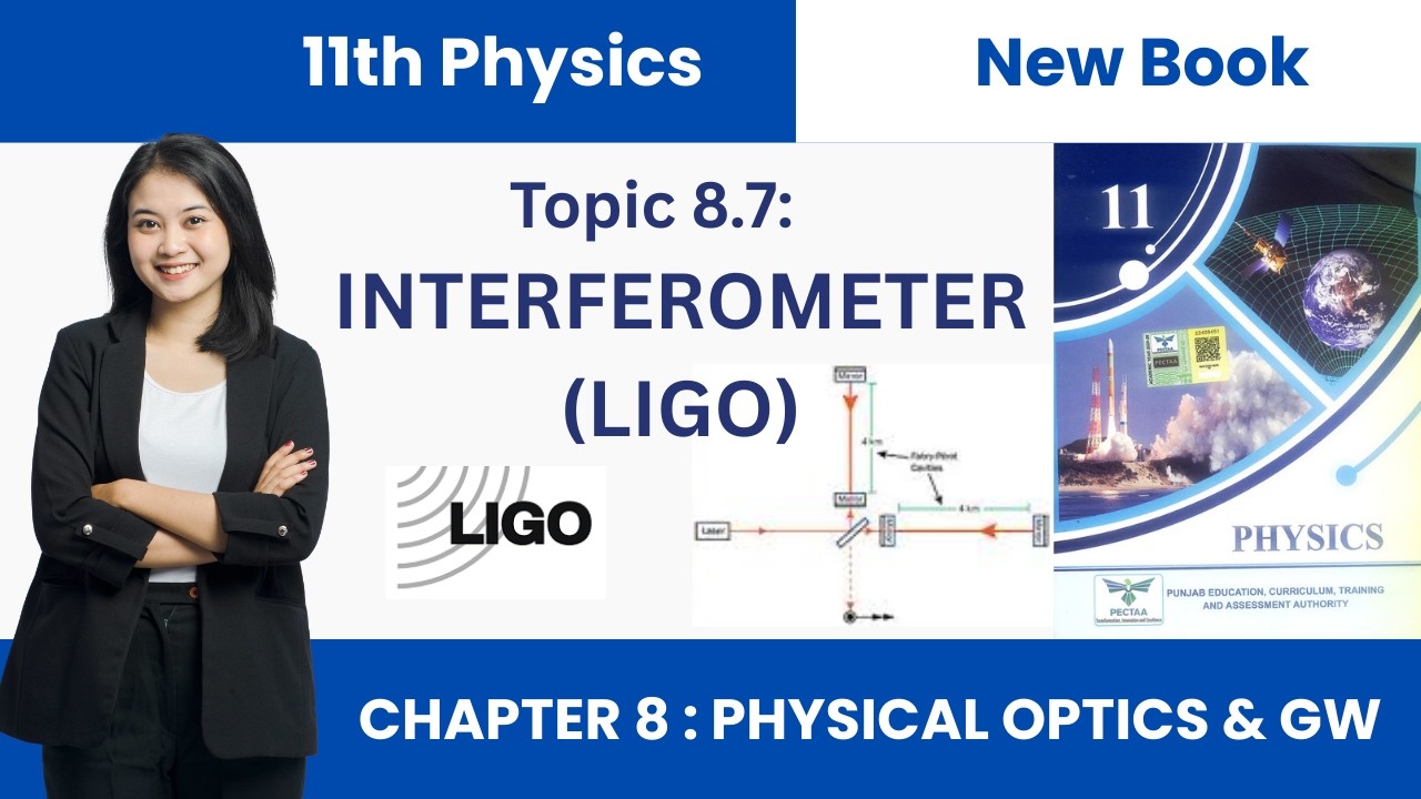 Interferometer Class 11 Physics | LIGO and VIRGO | Chapter 8 New Book
