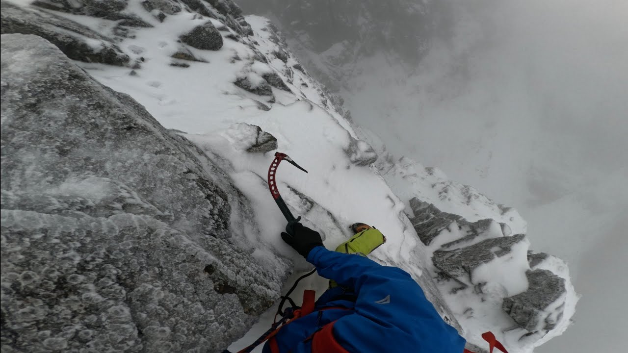 Last Pitch, No.3 Gully Buttress - Ben Nevis (POV)