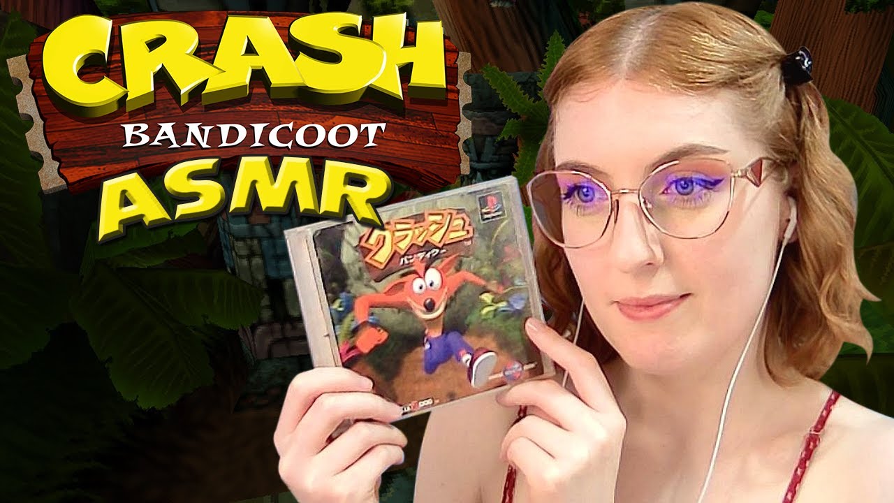 [ASMR] A Little Look at Crash Bandicoot JP (Soft Spoken, Whispers, Contoller Sounds)