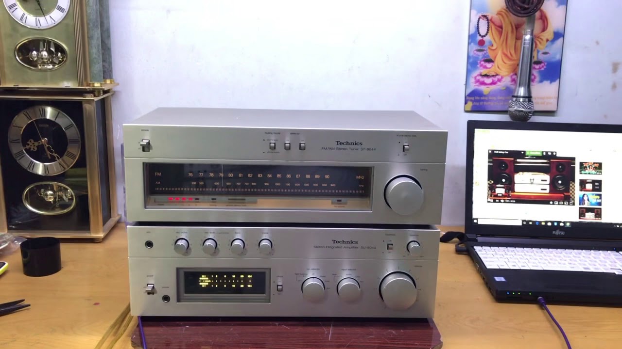 (Đã bán)  Technics su 8044+ tuner St 8044-Giá 2,8 triệu- Lh 0989071704(18/12/2019)