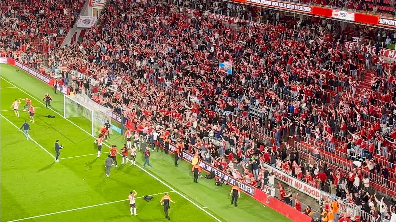 Wat een feest & ontlading in Eindhoven : PSV-Heracles Almelo : 14/05/2025 : 4-1