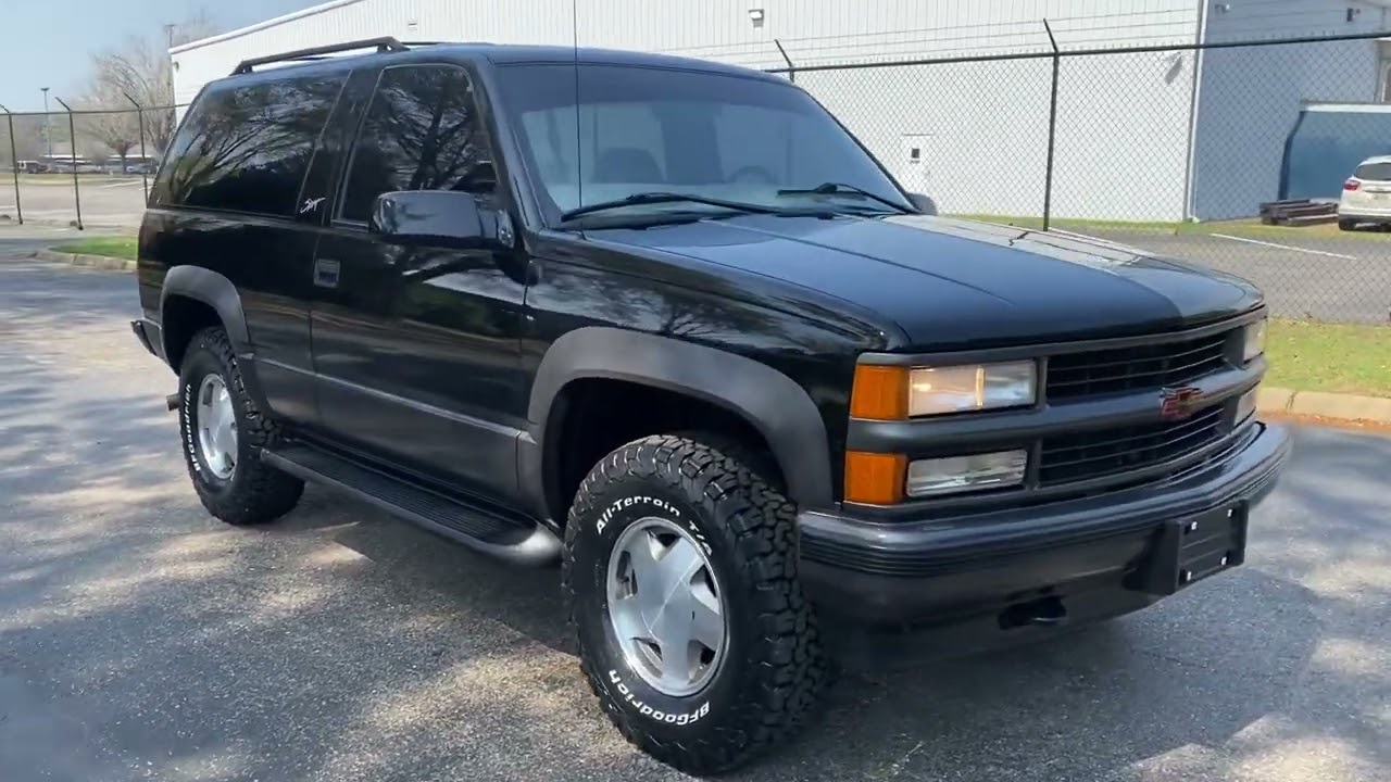 1997 Chevrolet 2 Door Tahoe Sport