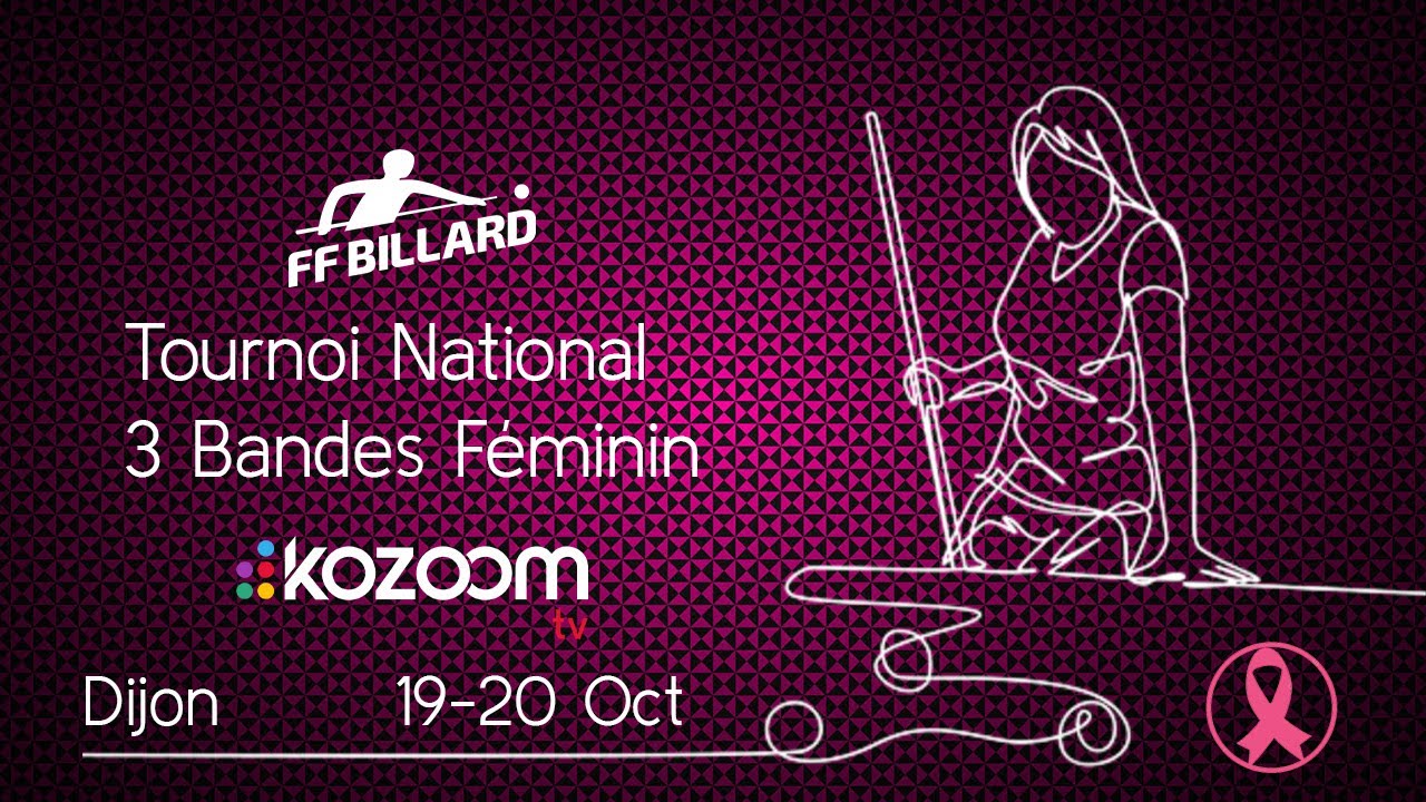 3-CUSHION French Women Grand Prix - Semi Final - Christine MOREL vs Magali DECLUNDER