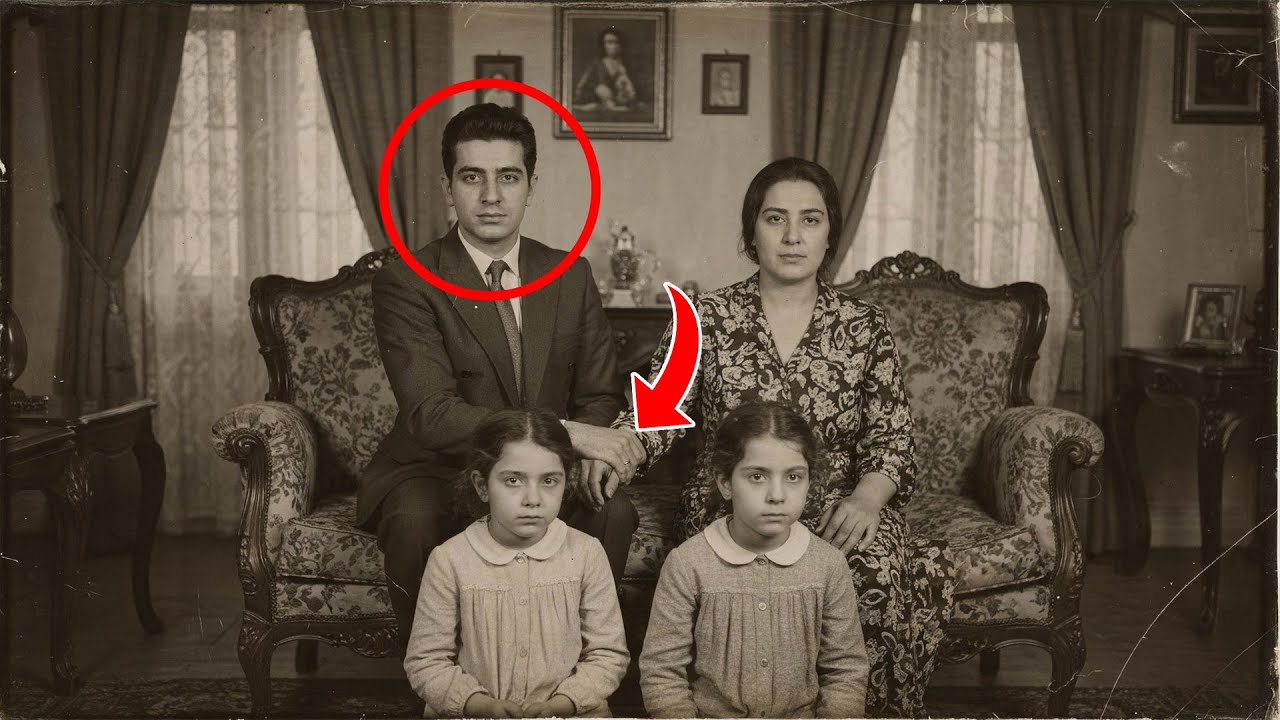 Bu Aile Fotoğrafına Dikkatli Bakın: Koca Karısının Elini Neden Bu Kadar Sıkı Tutuyor?