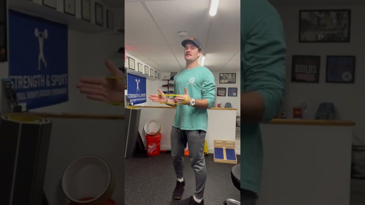 Loop Band Shoulder External Rotation Pulses