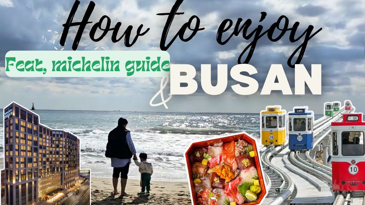 How to enjoy Busan with a Toddler | Fun in Haeundae 🌊