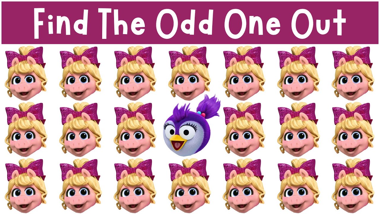 Find The Odd One Out: Muppet Babies