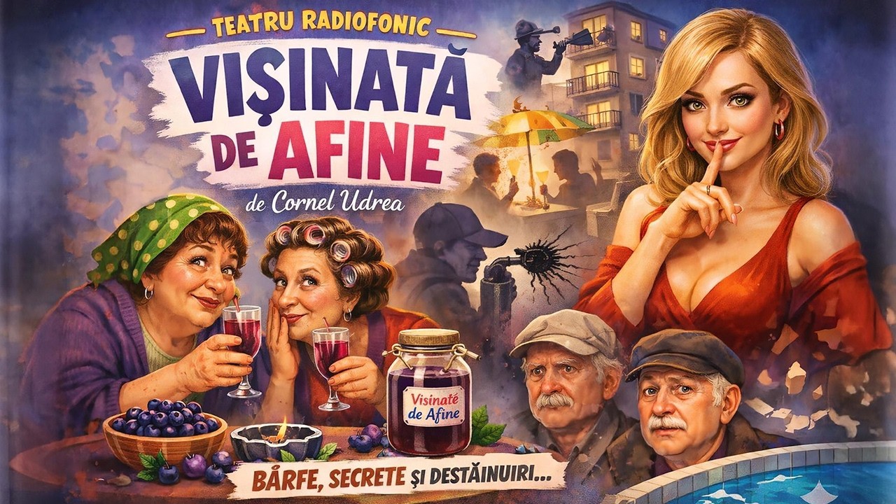 Vișinată de afine - o comedie de Cornel Udrea | Teatru Radiofonic